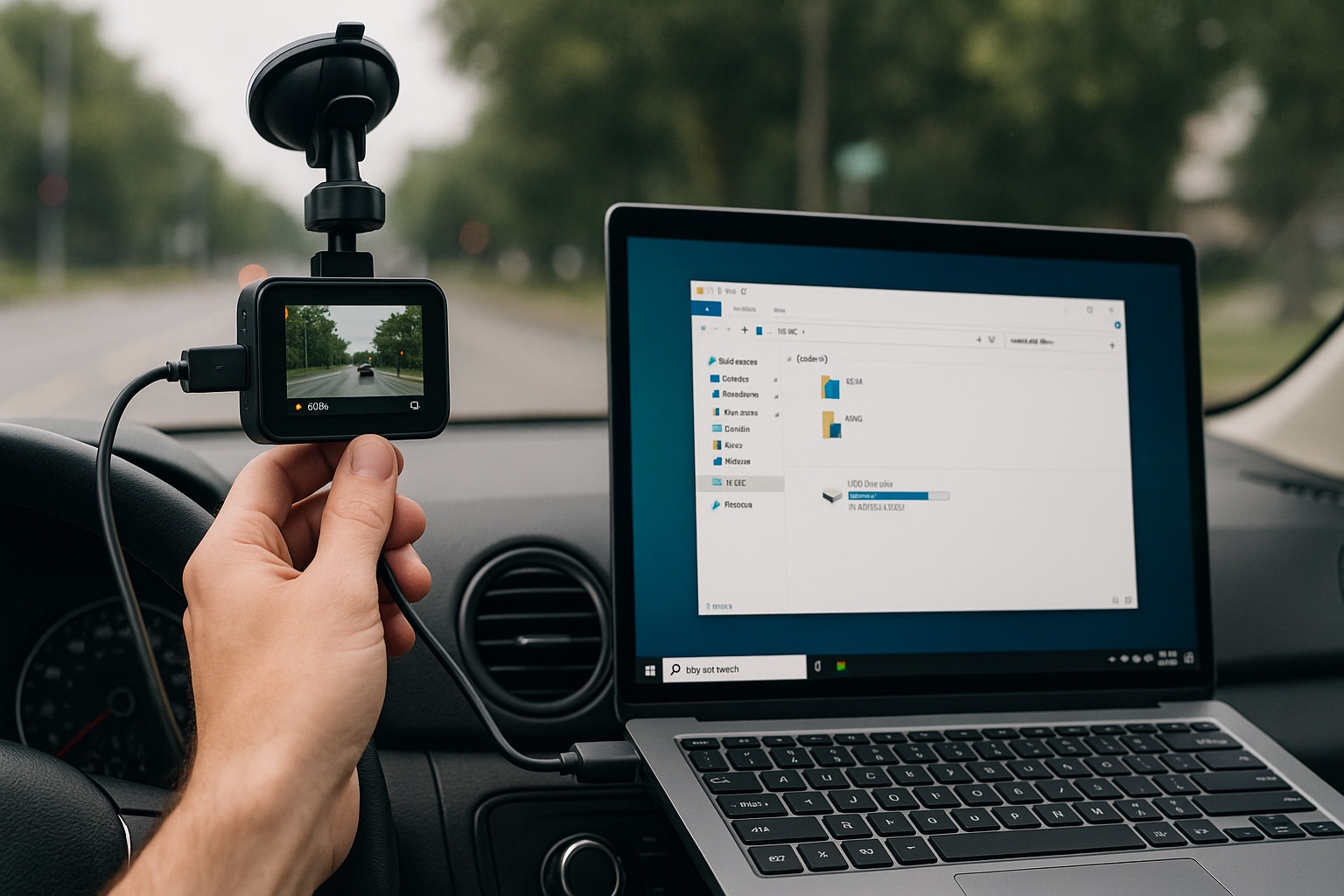 use bluetooth dashcam app