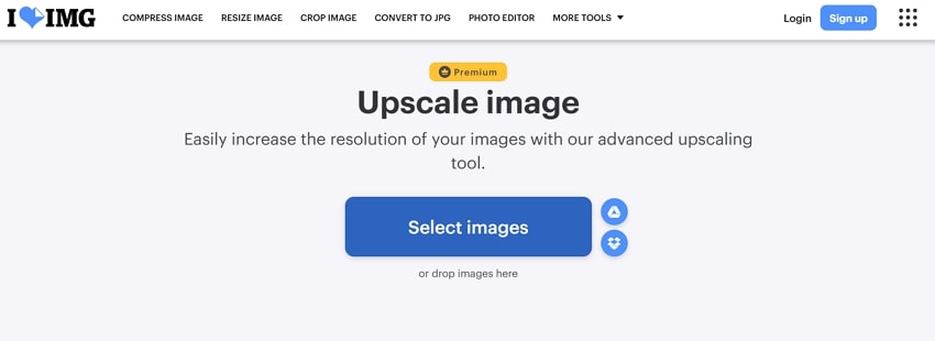 iloveimg ai upscaler