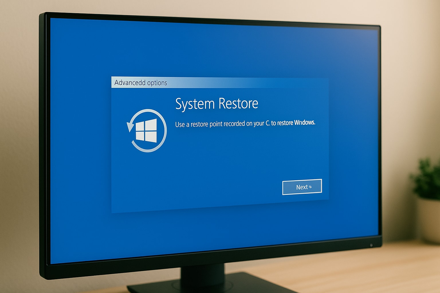 system restore