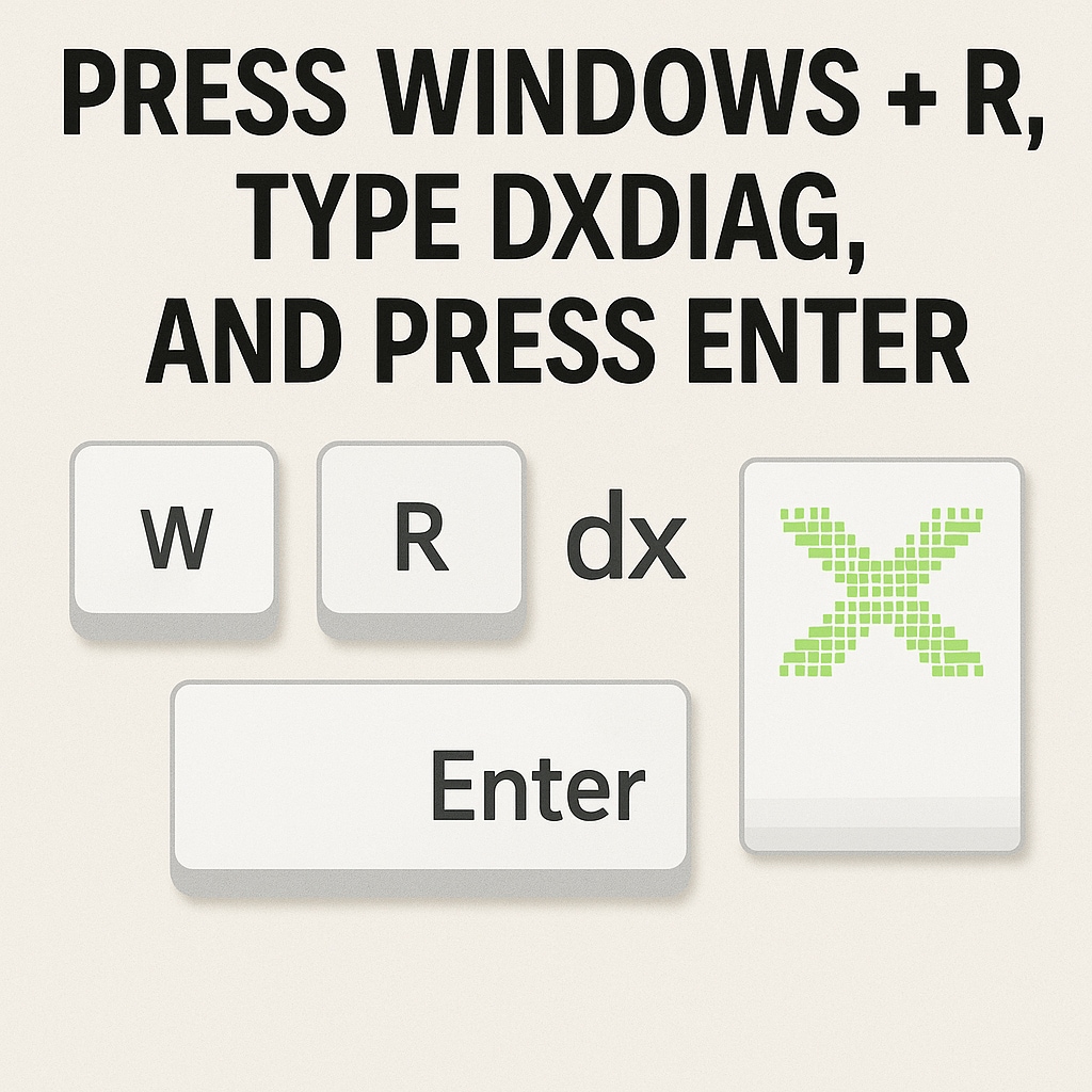 press windows +R
