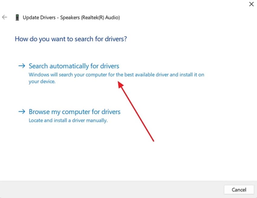 search for relevant drivers
