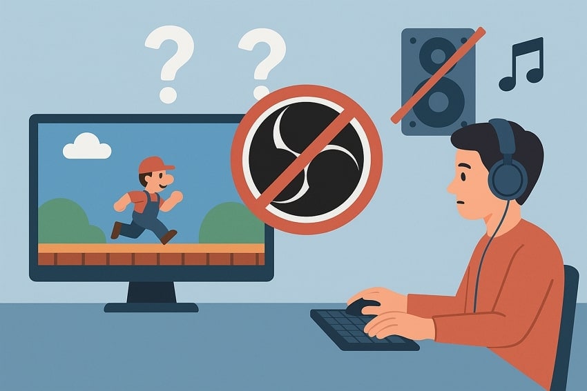 why obs not capturing game audio