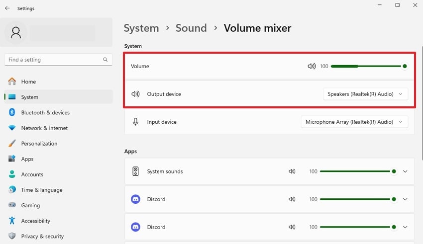 change desktop sound settings