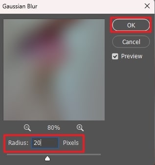 align radius to proceed