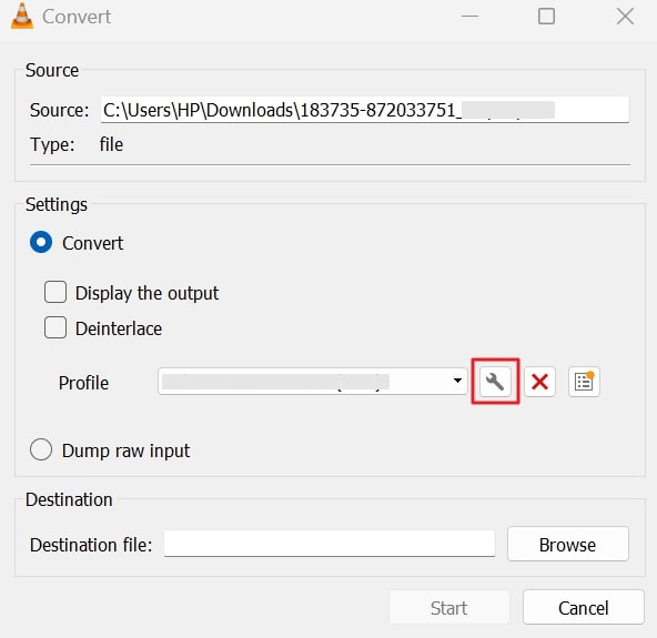 opt for settings icon