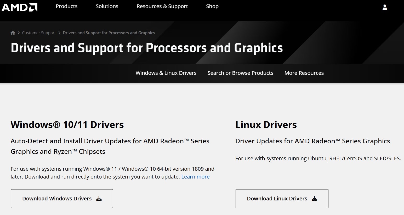 amd driver official website