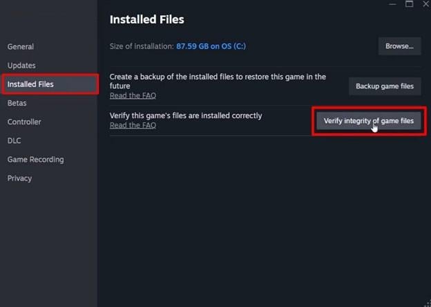 verify game file integrity