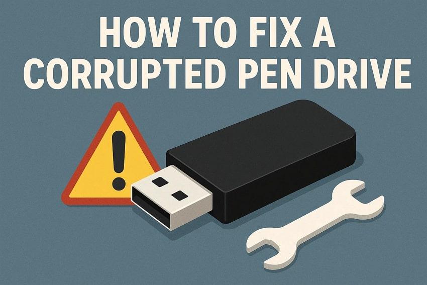 How to Fix a Corrupted Pen Drive: 5 Simple Methods That Actually Works
