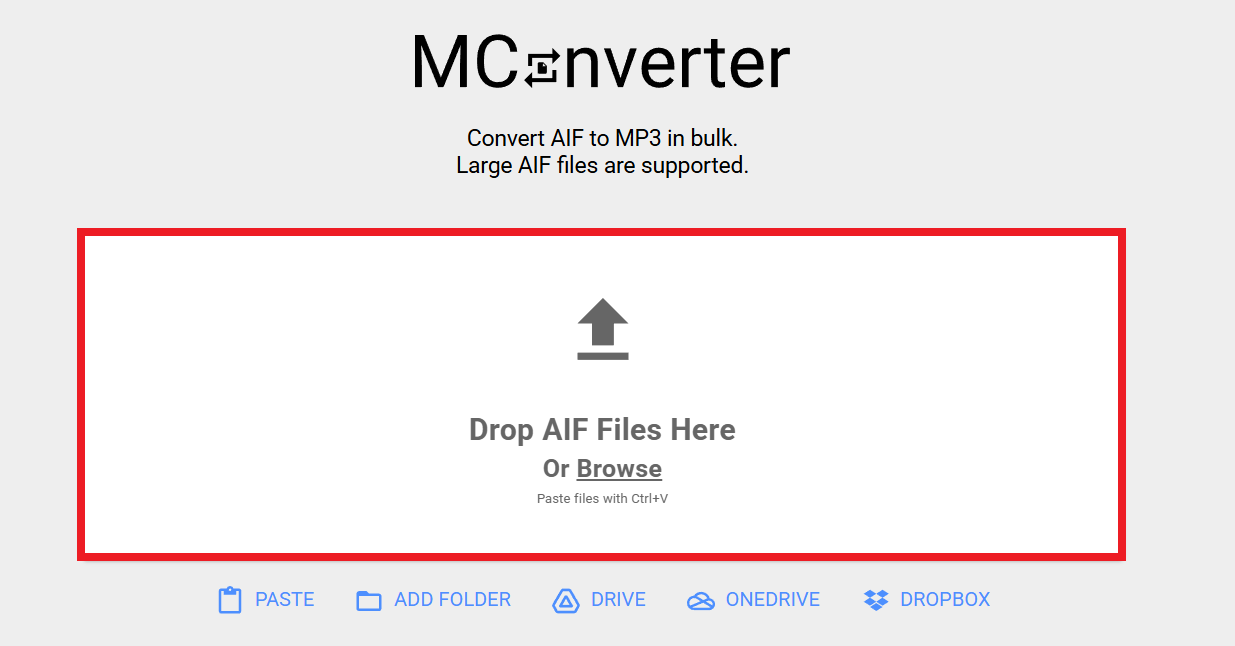 browse aif file