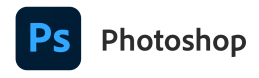 logotipo oficial do adobe photoshop