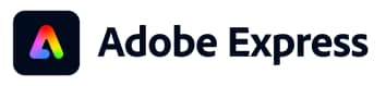 logotipo oficial do adobe express