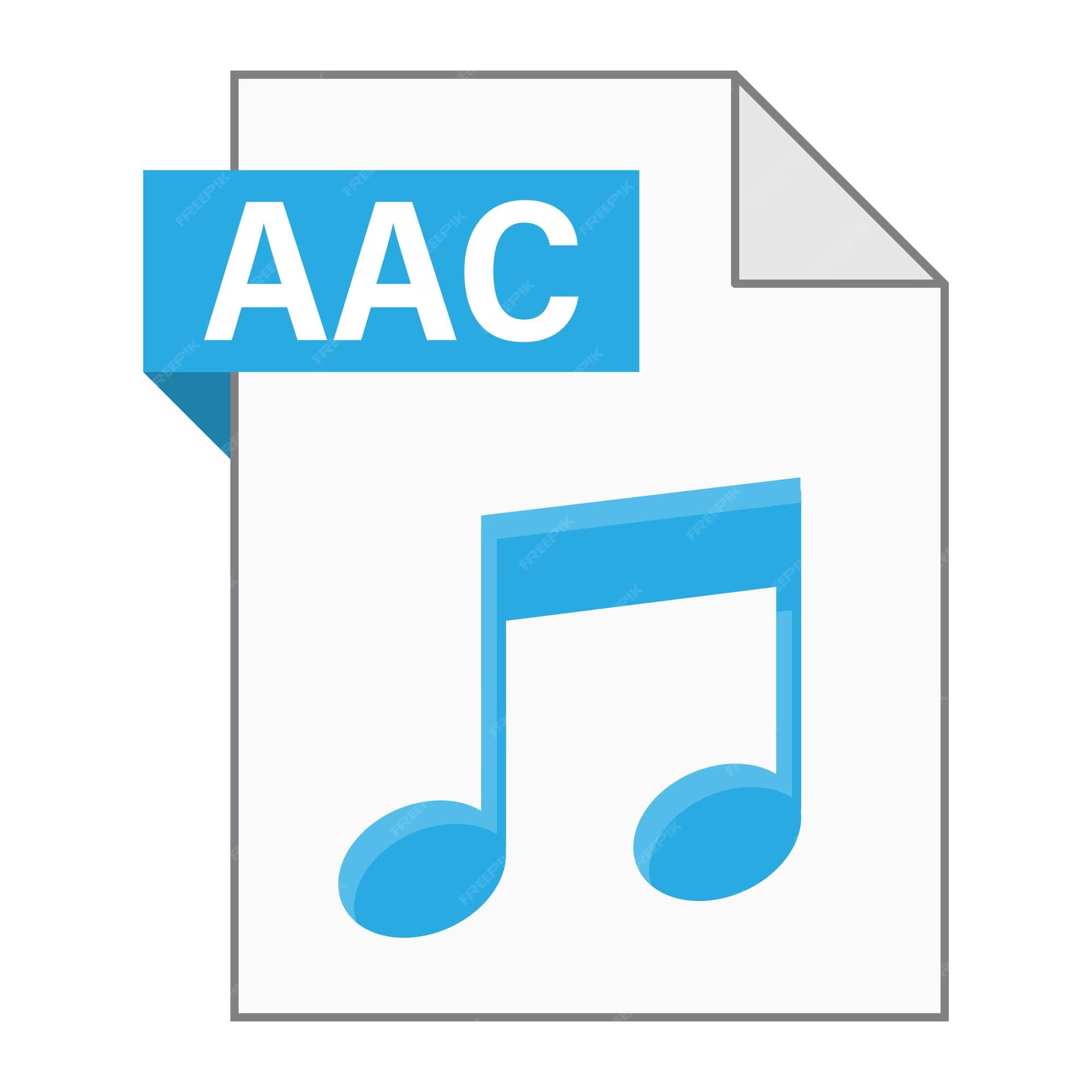 formato de áudio digital aac