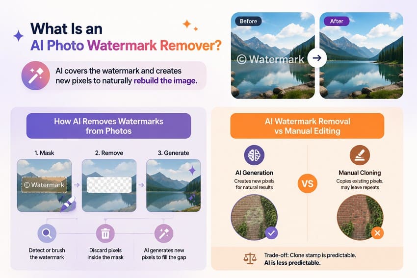 best ai photo watermark remover