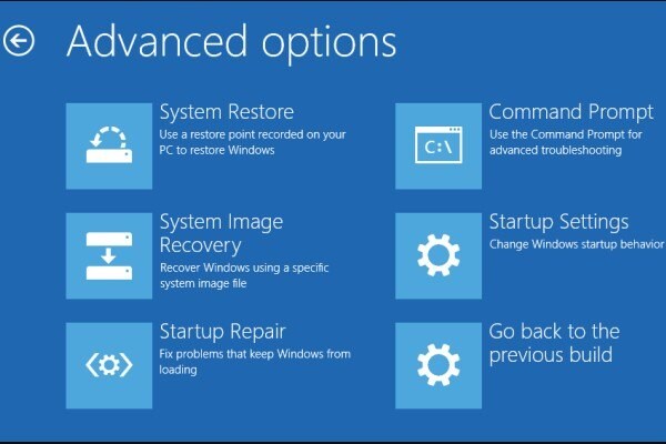 entering bios settings