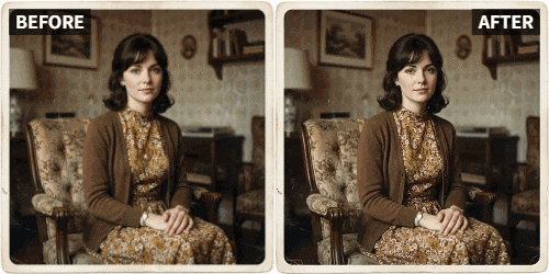 Sharing animated vintage photos on Instagram using Relumi