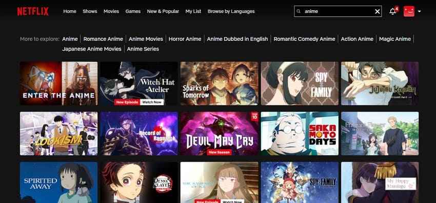 animesuge alternative netflix