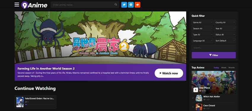 animesuge alternative 9anime