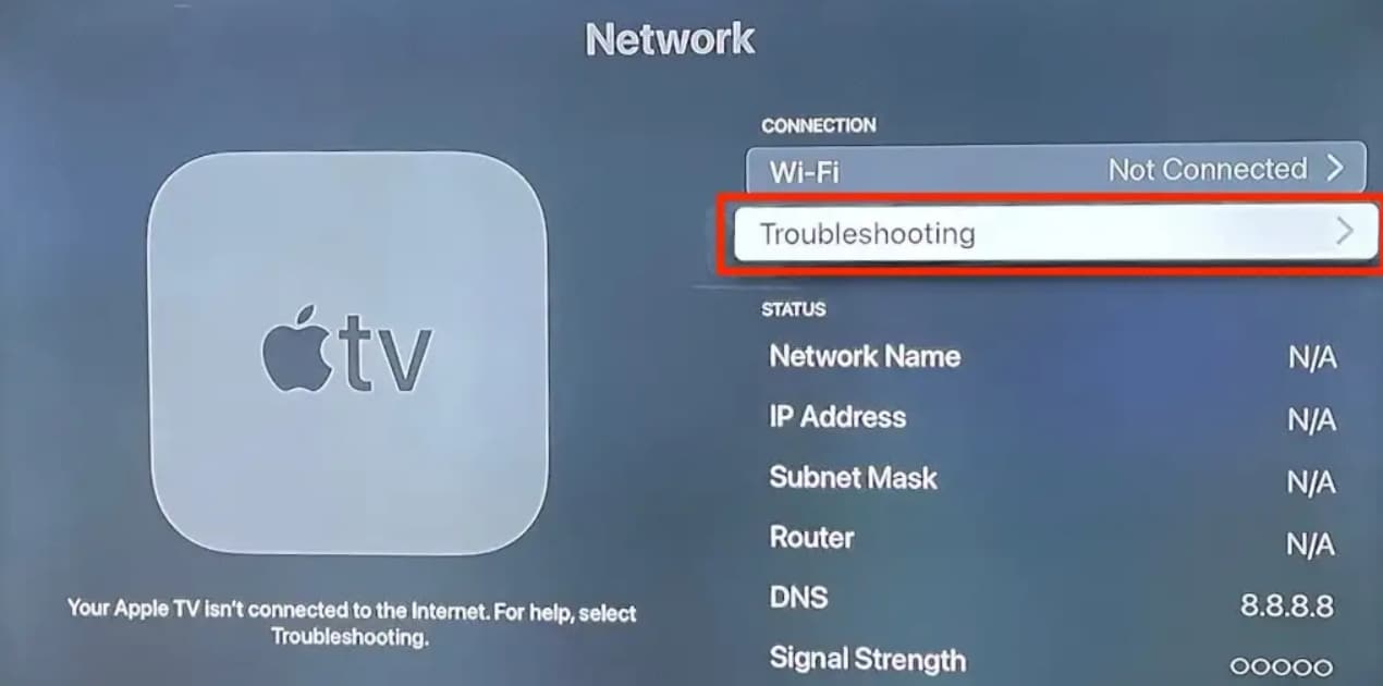 troubleshoot network