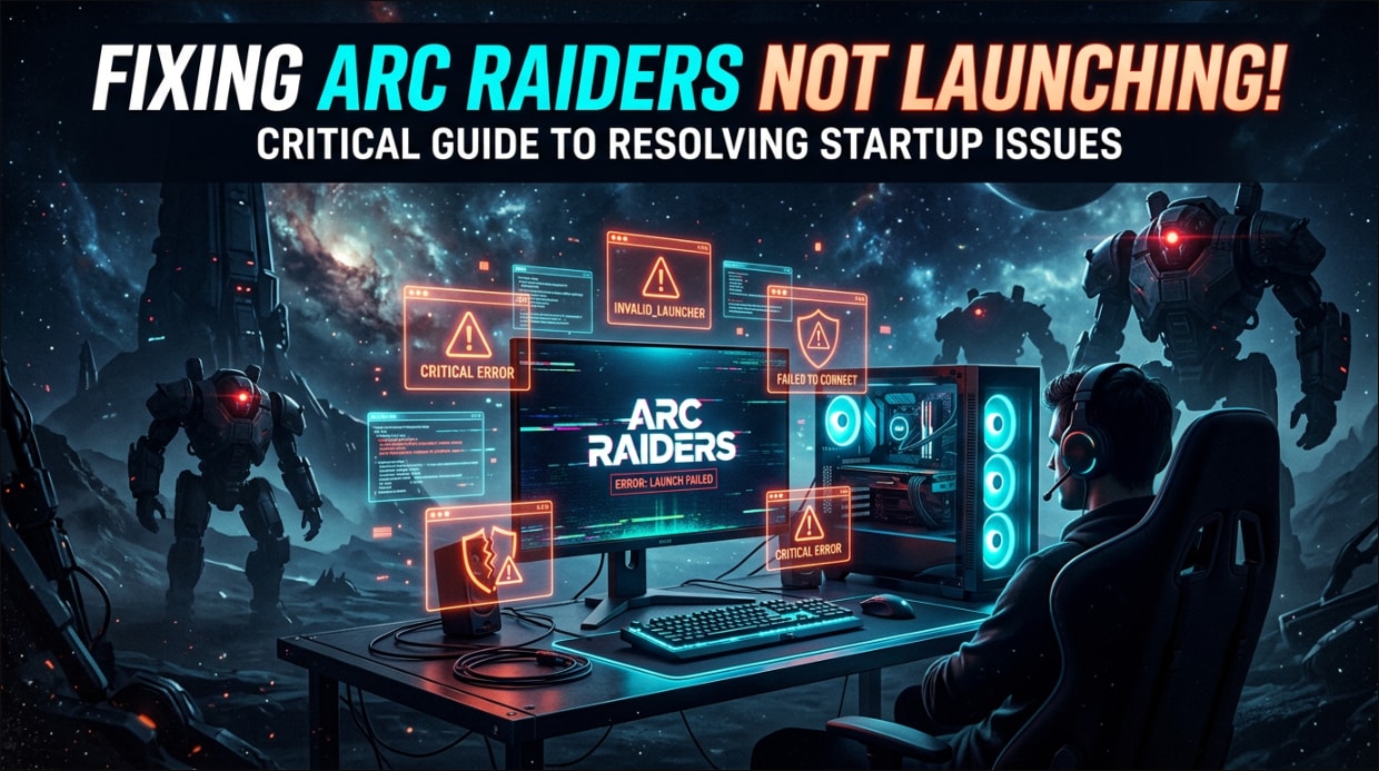 How to Fix ARC Raiders Not Launching — 8 Proven Fixes (2025/2026)