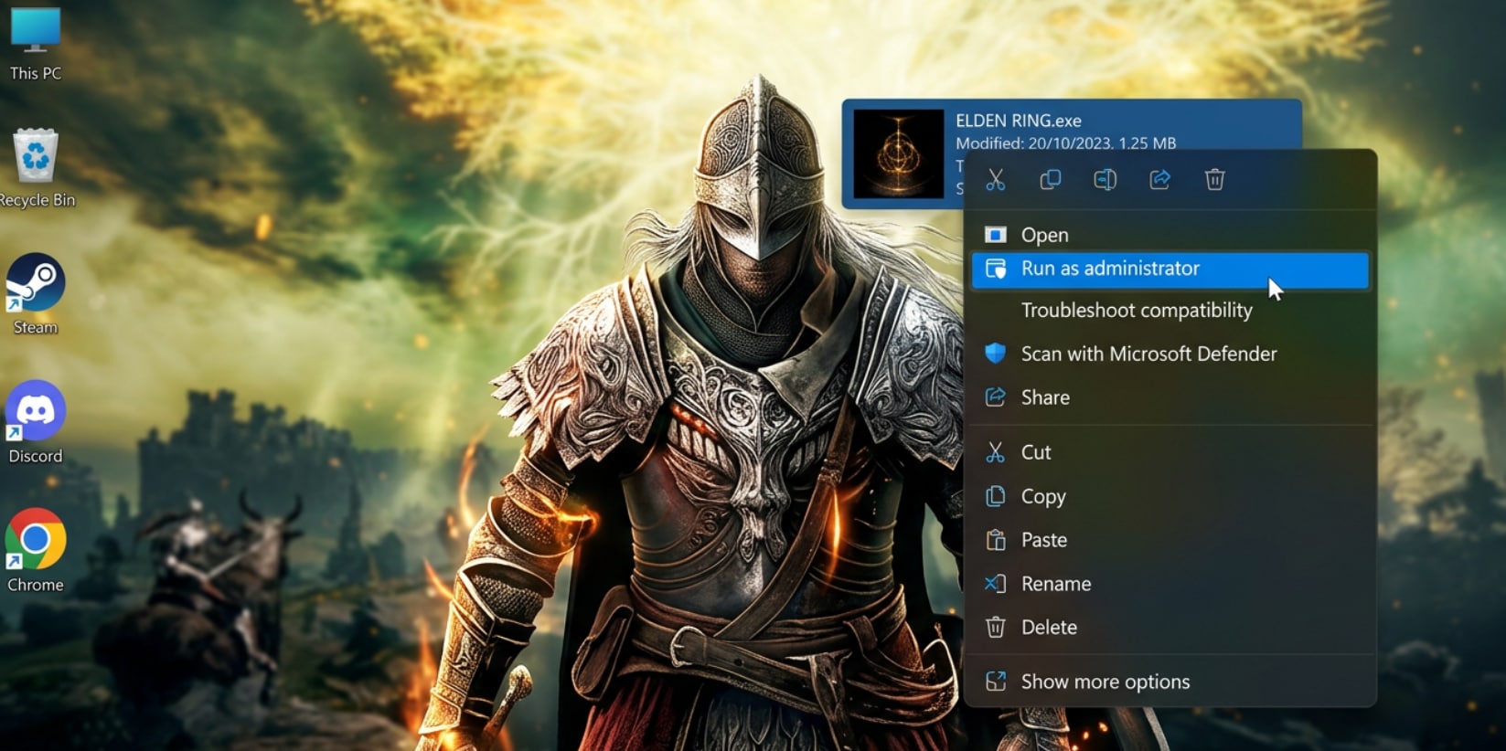 run arc raiders and steam as administrator to fix not launching on PC