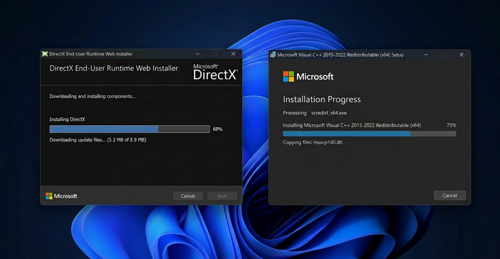 reinstall DirectX and Visual C++ redistributables to fix arc raiders not launching