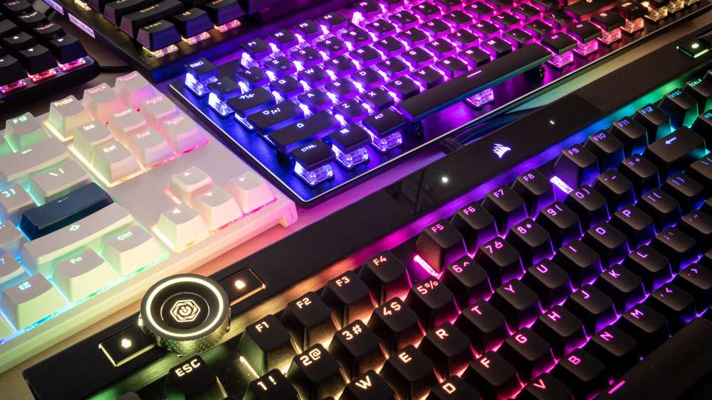 teclados de argb e rgb