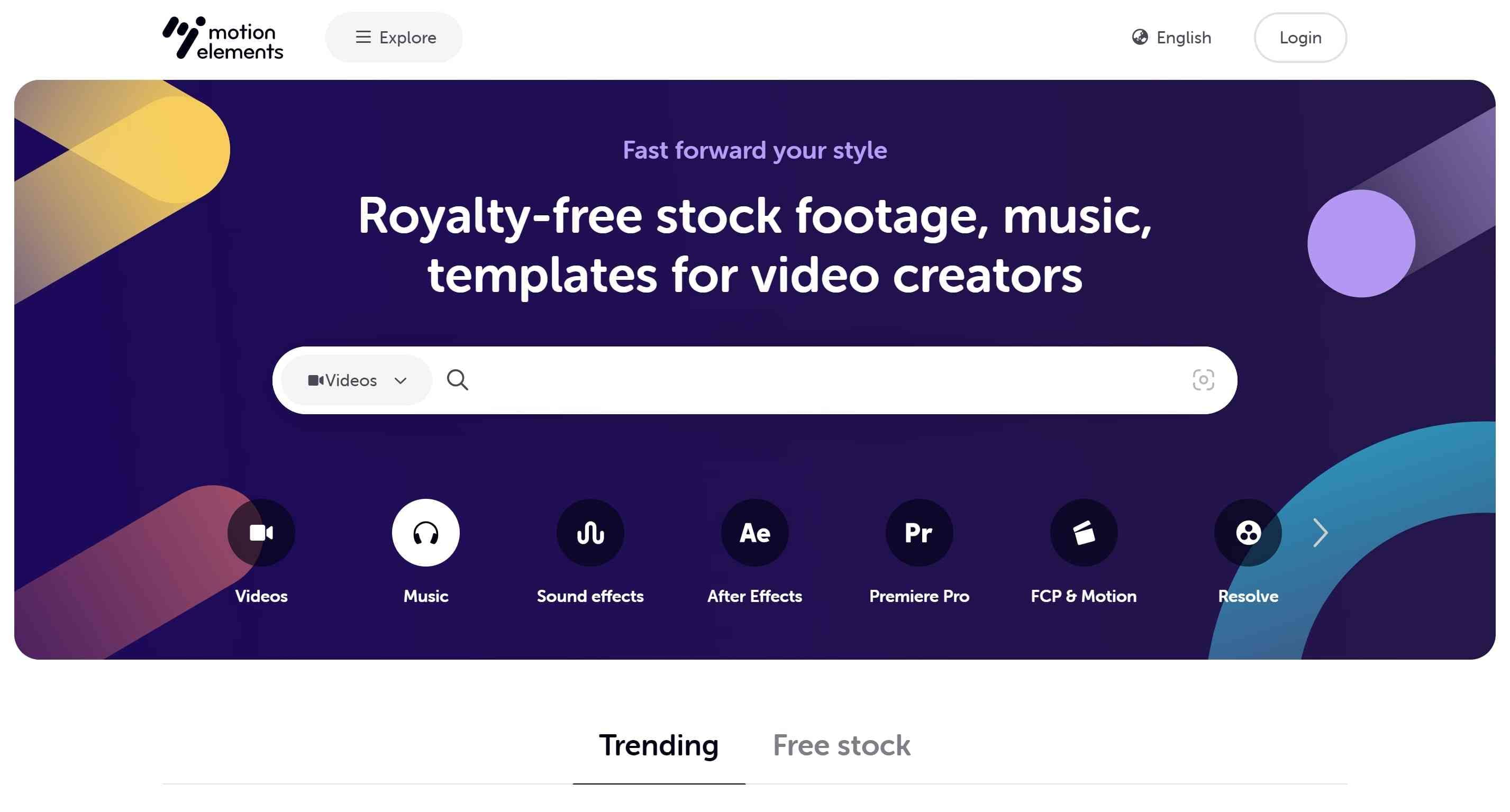 elementi di movimento sito di scaricare video stock gratuiti