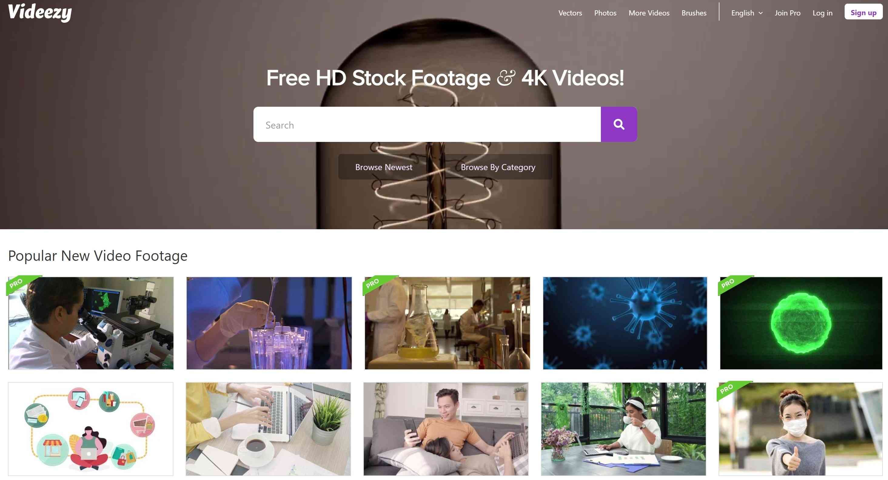 videezy sito di scaricare video stock gratuiti