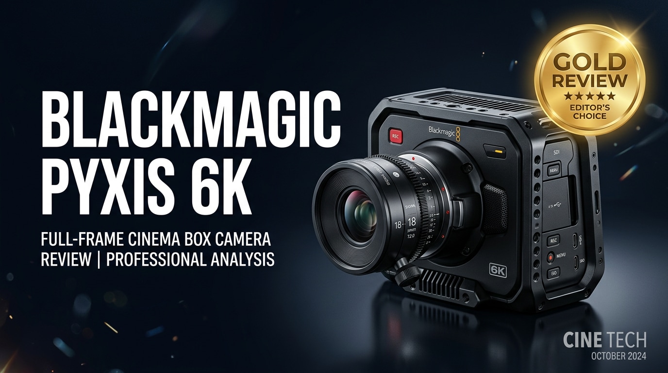 Blackmagic PYXIS 6K Review: Modular Cinema Power in a Box