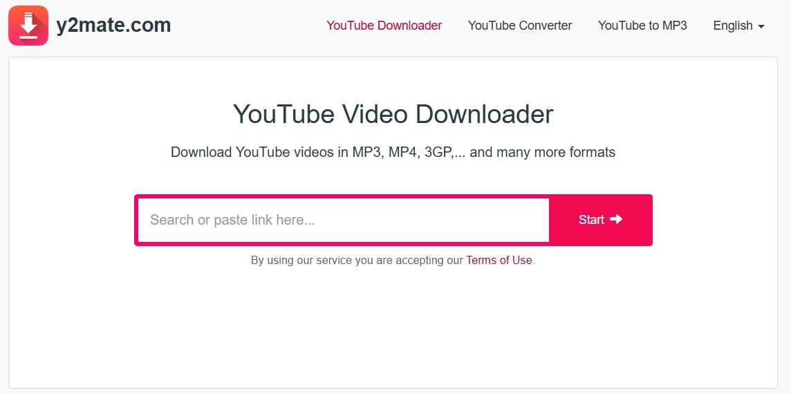 y2mate youtube video downloader