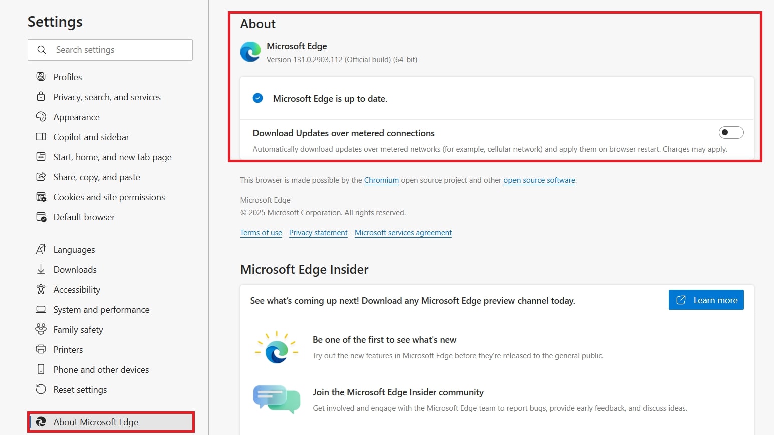 about microsoft edge