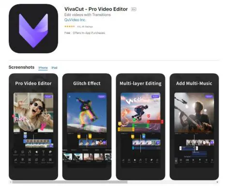 vivacut video editor