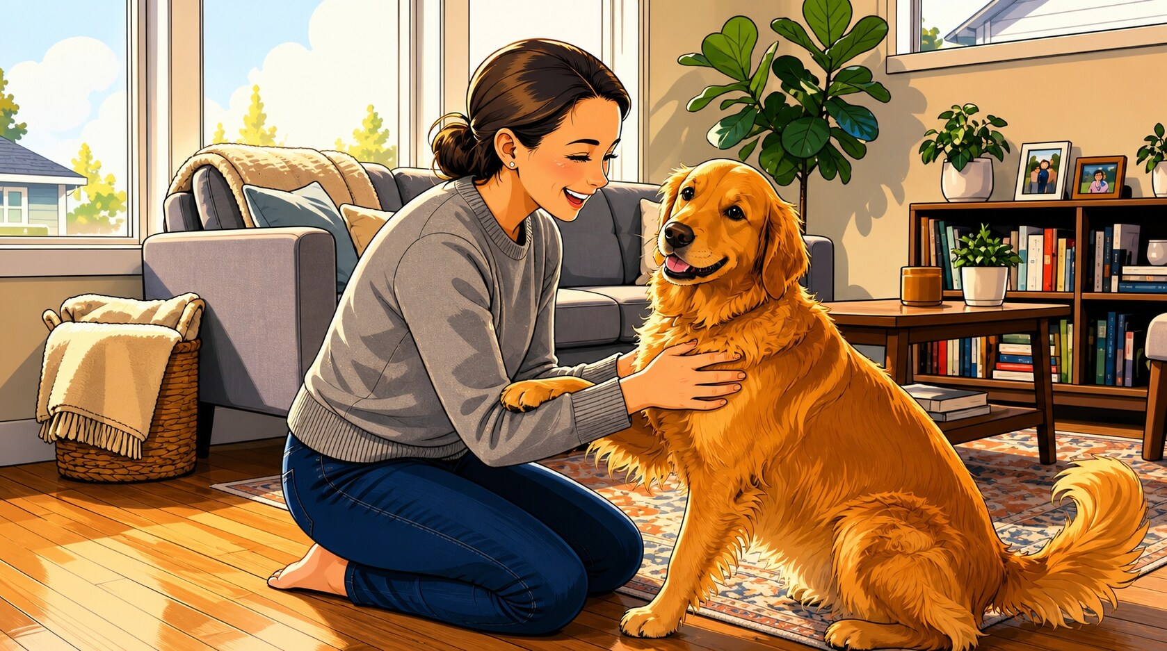 ai cartoon image after prompt transformation