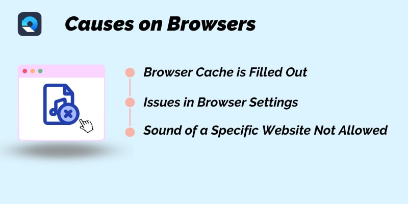 causes on browser