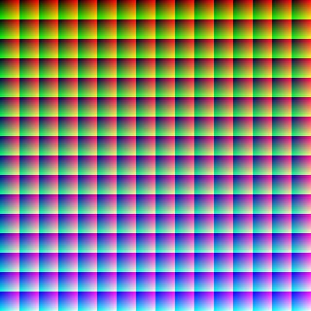 color variations representation 