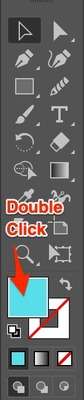 double-click the fill tile