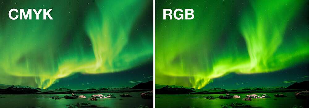 cmyk vs. rgb 