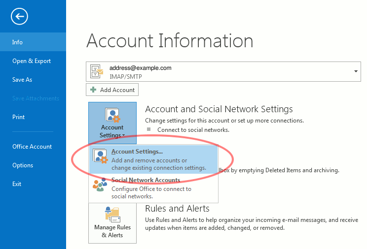 checking outlook settings can help with outlook update issue