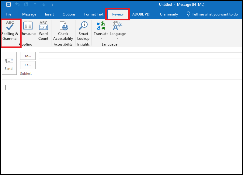 Le correcteur d'orthographe Outlook ne fonctionne pas : comment le réparer  - IONOS