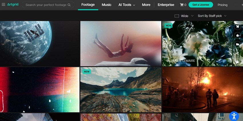 premium stock videos artgrid