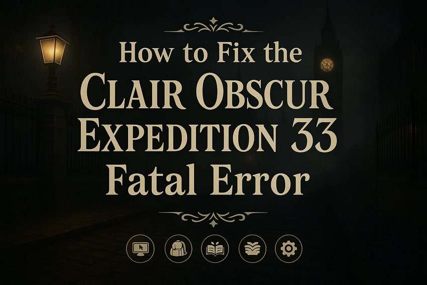 How to Fix Clair Obscur: Expedition 33 Fatal Error on PC