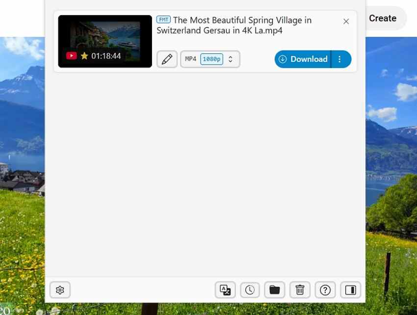 downloadhelper detects downloadable media