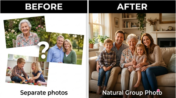 family scattered across cities