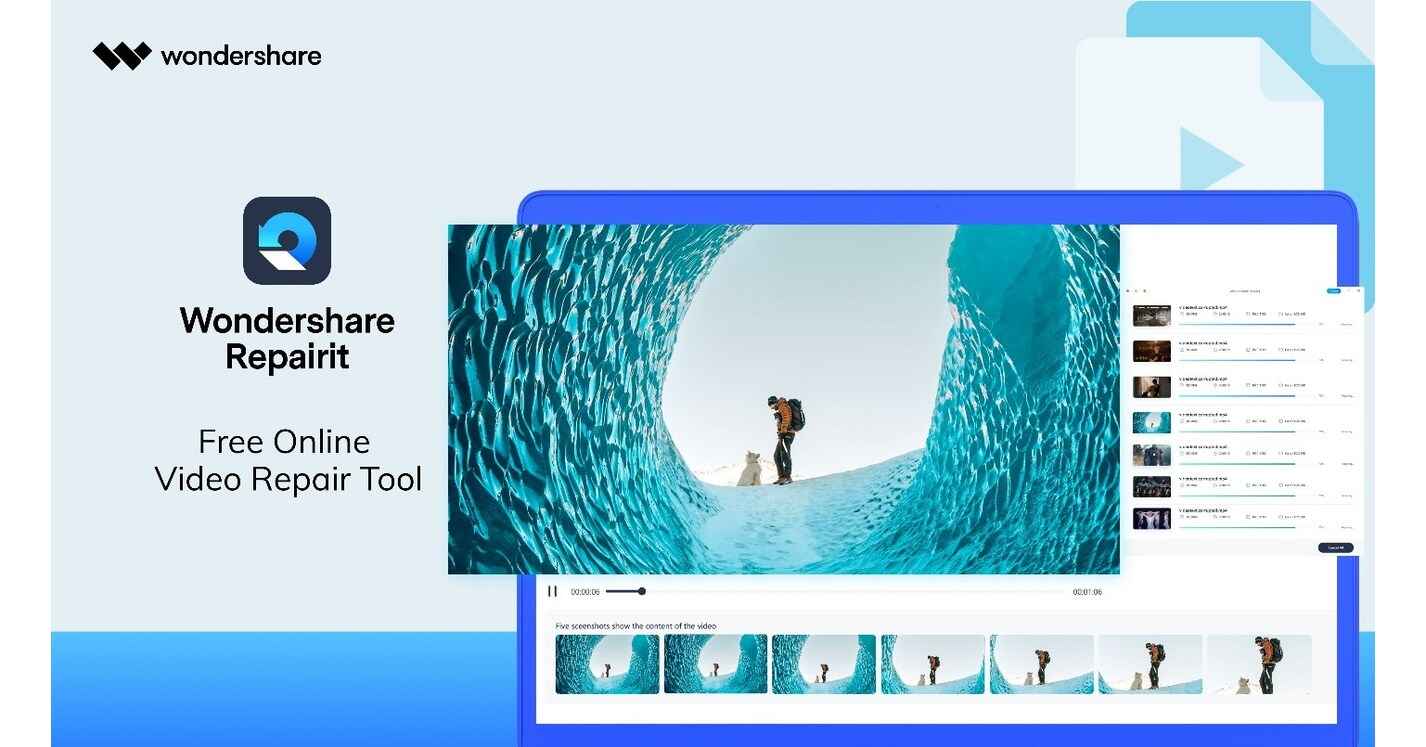 wondershare free online video repair tool