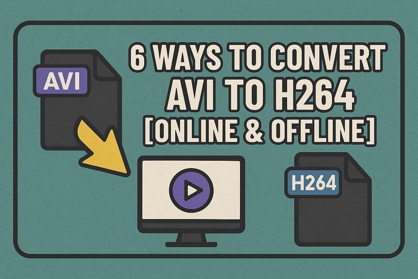 How to Convert AVI to H.264 | 6 Easy Tools (Online & Offline)