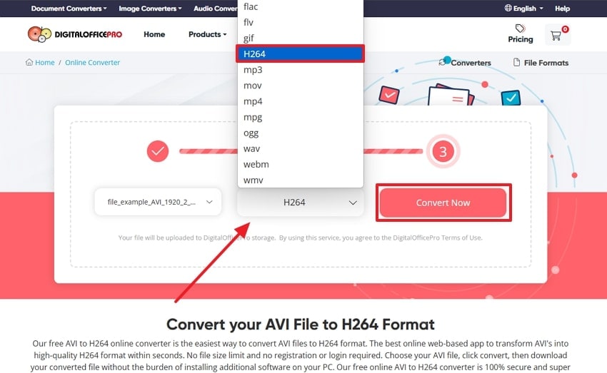 assign format and convert now