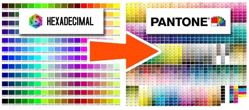 hex to pantone color systems 