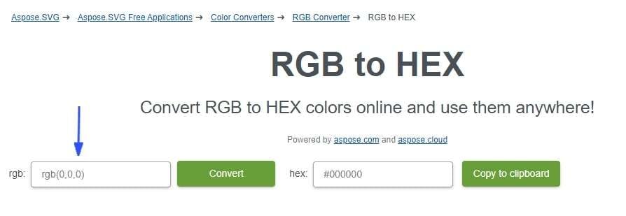 aspose lab to rgb color converter