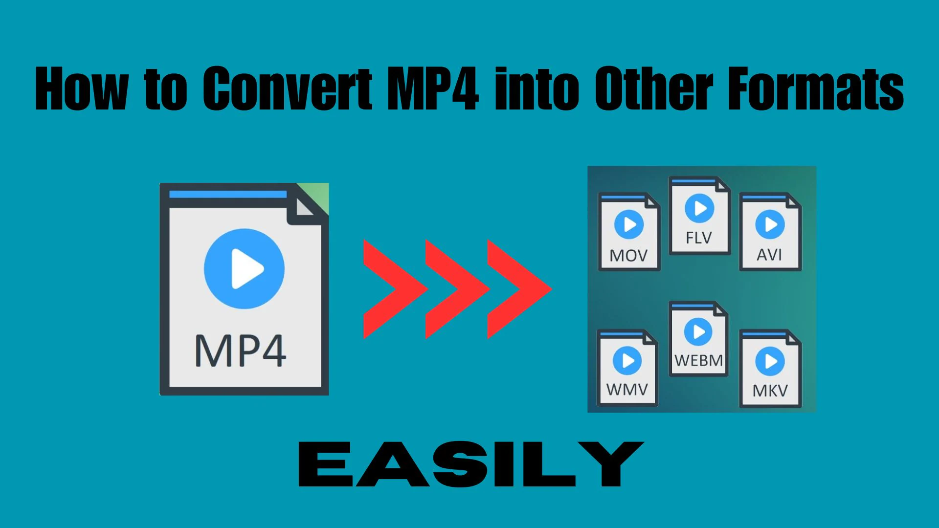 Come convertire facilmente MP4 in altri formati