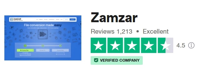 zamzar ratings